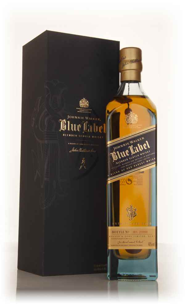 Johnnie Walker Blue Label Scotch Whisky 50ml Mini Bottles Set - Old Town  Tequila
